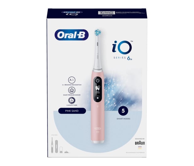 Oral-B iO Series 6 Różowy - 1189998 - zdjęcie 2