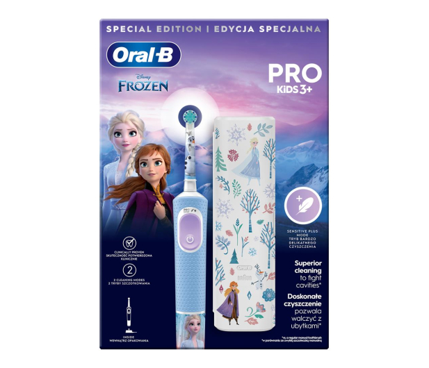 Oral-B Pro Kids Frozen + Etui - 1162994 - zdjęcie 3