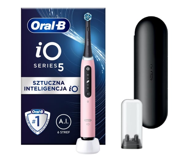Oral-B iO Series 5 różowy - 1163007 - zdjęcie