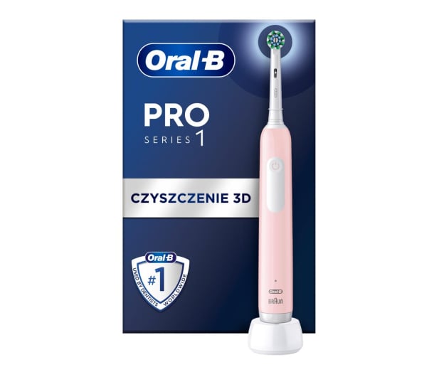 Oral-B Pro1 Cross Action Pink - 1162998 - zdjęcie 3
