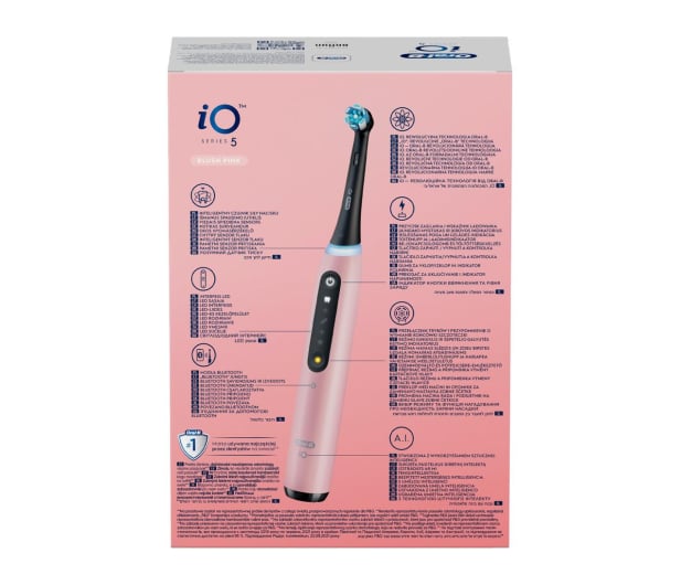 Oral-B iO Series 5 różowy - 1163007 - zdjęcie 4
