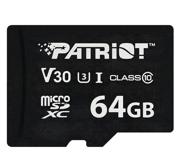 Patriot 64GB VX microSDXC UHS-I U3 V30 - 1191099 - zdjęcie