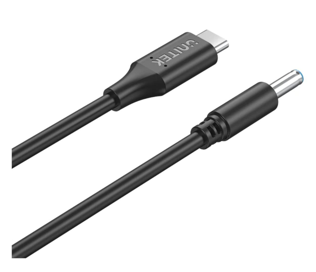 Unitek Kabel zasilający USB-C Jack 4.5x 3mm HP - 1192135 - zdjęcie 2