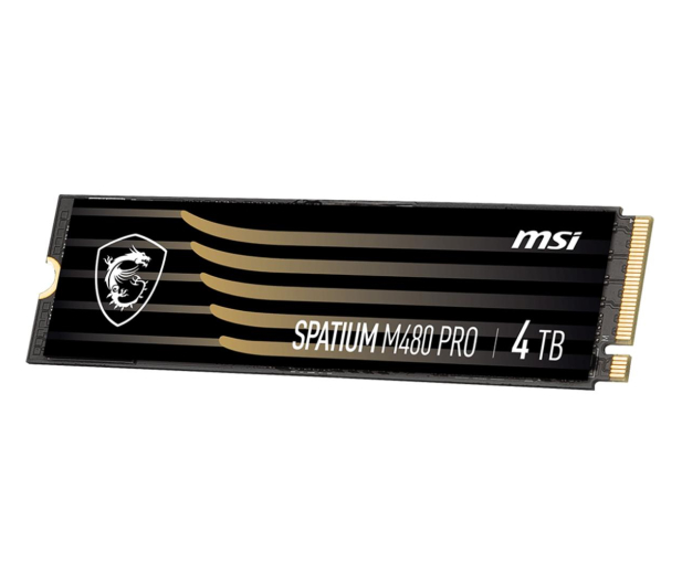 MSI 4TB M.2 PCIe Gen4 NVMe Spatium M480 PRO - 1191463 - zdjęcie 2