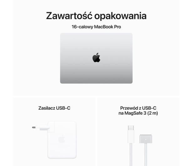 Apple MacBook Pro M3 Max/64GB/1TB/Mac OS Srebrny 40R GPU - 1193182 - zdjęcie 10