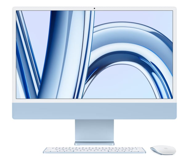Apple iMac 24 M3/16GB/1TB/MacOS Retina 4,5K Niebieski 8R GPU - 1193269 - zdjęcie