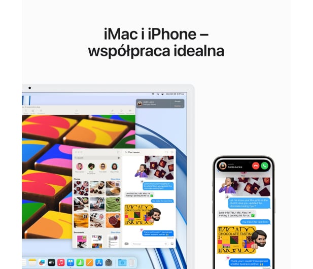 Apple iMac 24 M3/16GB/1TB/MacOS Retina 4,5K Zielony 8R GPU - 1193260 - zdjęcie 7