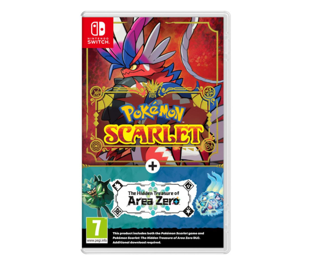 Switch Pokémon Scarlet + Area Zero DLC - 1184493 - zdjęcie