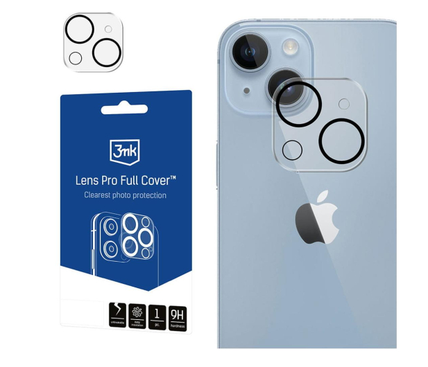 3mk Lens Pro Full Cover do iPhone 13/13 Mini - 1183903 - zdjęcie