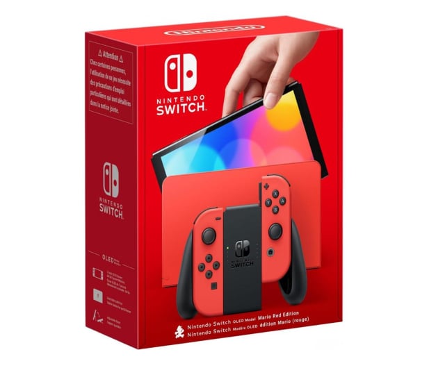 Nintendo Switch OLED - Mario Red Edition - 1184506 - zdjęcie