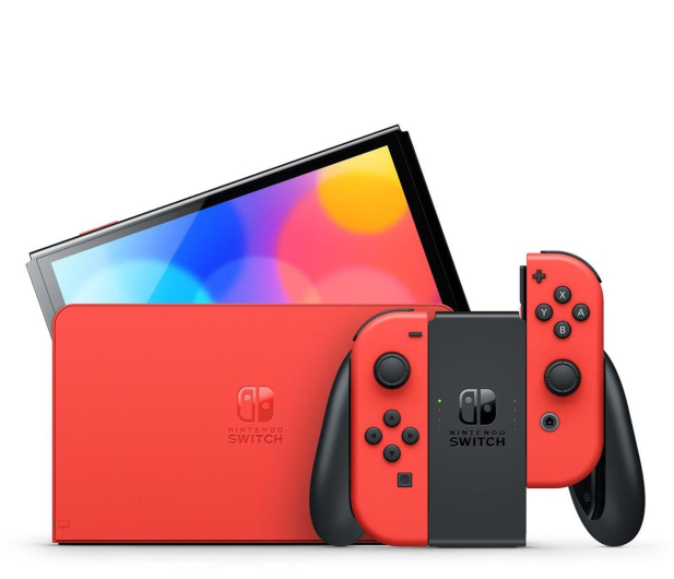 Nintendo Switch OLED - Mario Red Edition - 1184506 - zdjęcie 4