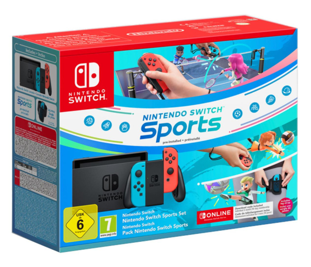 Nintendo Switch Neon+ Sports pre+3M NSO - 1184504 - zdjęcie
