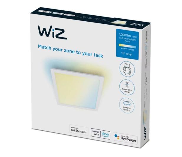WiZ Panel WiZ Ceiling SQ 12W White 27-65K TW - 1182545 - zdjęcie 3