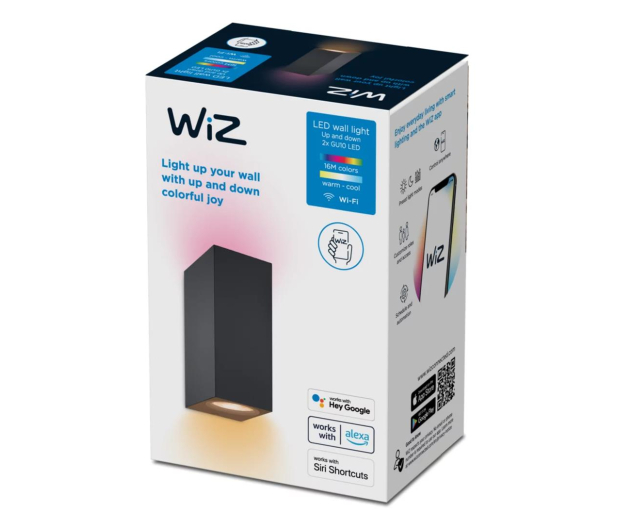 WiZ Up&Down WiZ Spots 2x5W B 22-65K RGB Wall - 1182587 - zdjęcie 2