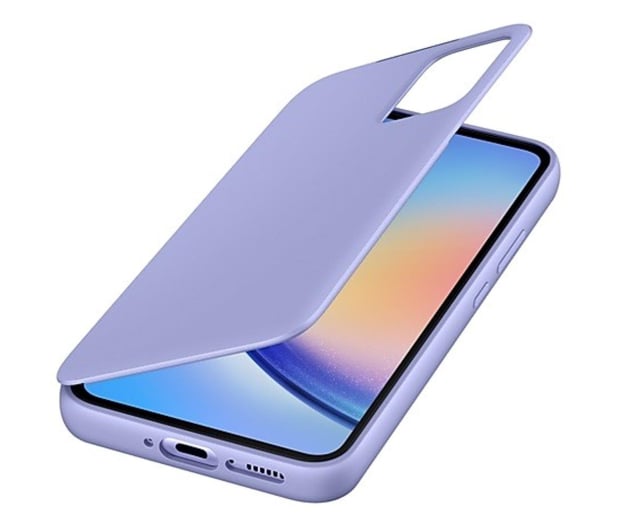 Samsung Smart View Wallet Case do Galaxy A34 fioletowe - 1127987 - zdjęcie 5