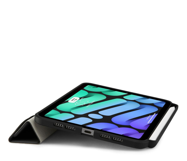 Pipetto Origami Pencil Case do iPad mini 6 (2021) black - 1185374 - zdjęcie 3