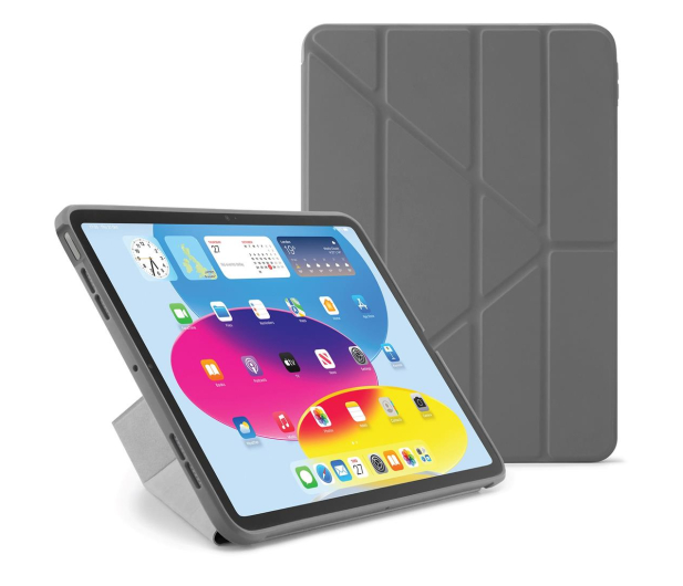 Pipetto Origami do iPad 2022 (10. gen.) dark grey - 1185397 - zdjęcie