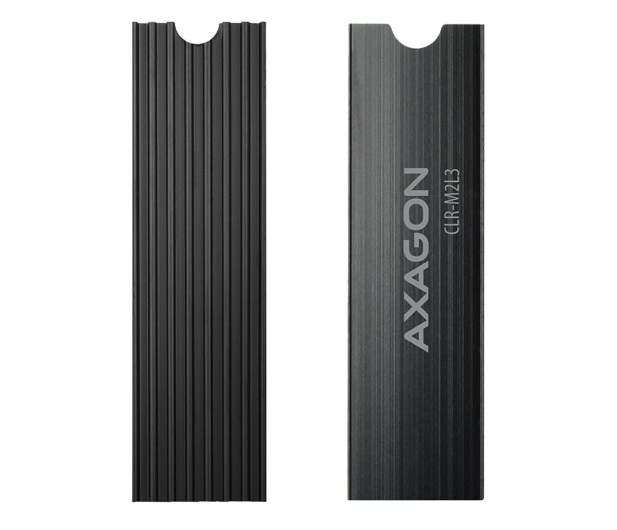 Axagon Chłodnica aluminiowa pasywna M.2 SSD 3mm - 1185583 - zdjęcie 2