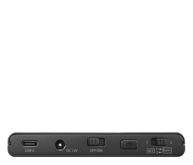 Axagon Adapter USB-C 10Gbps NVMe M.2 2.5/3.5 SSD&HDD Clone Master 2 - 1185587 - zdjęcie 3