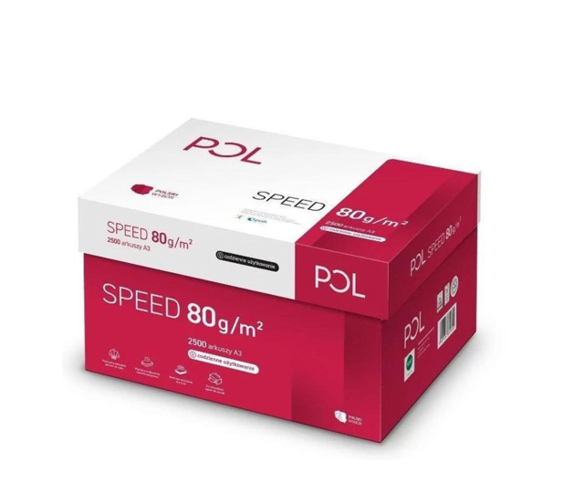 POL Papier A3 Polspeed - karton x5 ryza (2500 arkuszy) - 1179967 - zdjęcie
