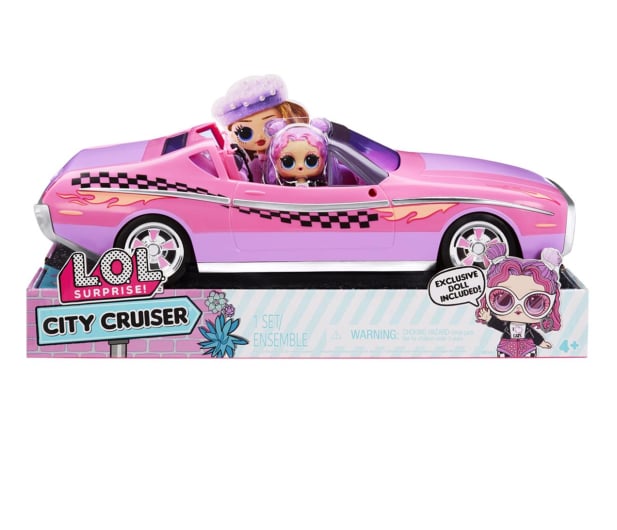 L.O.L. Surprise! Różowy samochód City Cruiser + laleczka - 1186565 - zdjęcie 4