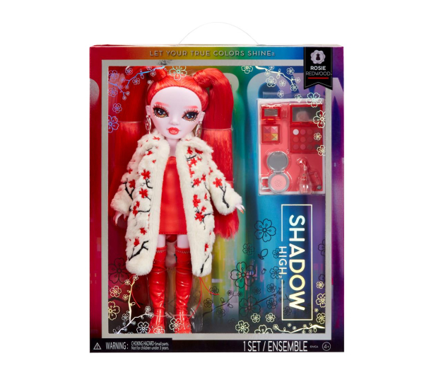Rainbow High Shadow High Fashion Doll Seria 3 - Rosie Redwood - 1186618 - zdjęcie 8