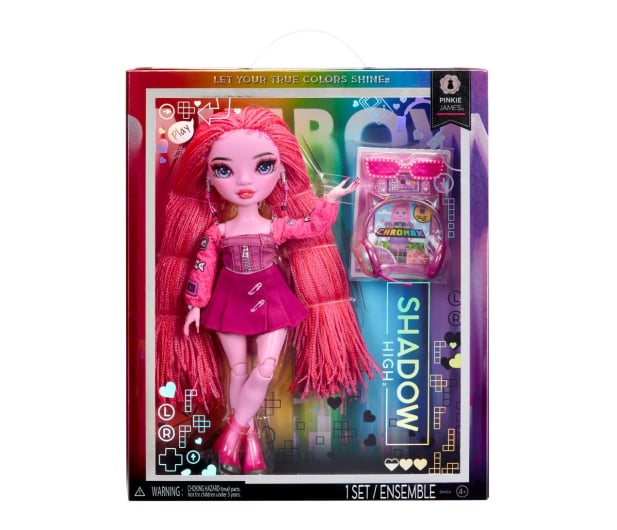 Rainbow High Shadow High Fashion Doll Seria 3 - Pinkie James - 1186626 - zdjęcie 7