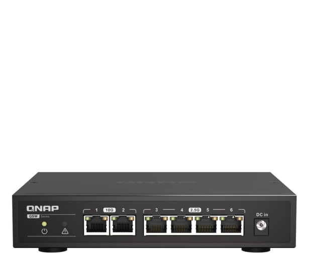 QNAP 6p QSW-2104-2T (2x10Gbit, 4x2,5Gbit) - 1185626 - zdjęcie