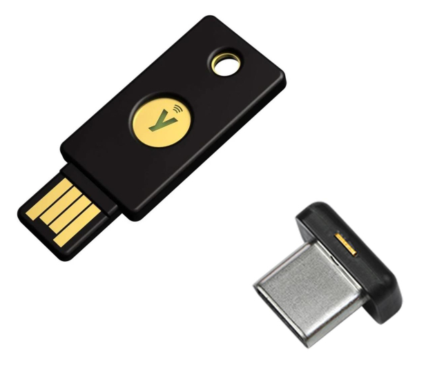 Yubico Security Key NFC by Yubico (czarny) + YubiKey 5C-nano - 1196748 - zdjęcie