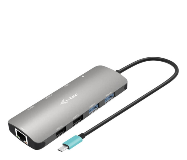 i-tec USB-C - Metal Nano 2x HDMI Display Docking Station PD 100W - 1196940 - zdjęcie