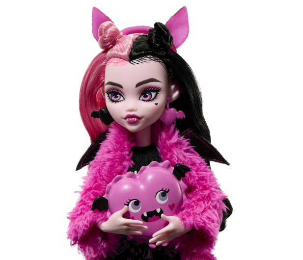 Mattel Monster High Piżama Party Draculaura - 1196879 - zdjęcie 3