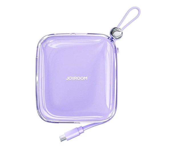JoyRoom 10000mAh Jelly Series 22.5W fioletowy - 1198856 - zdjęcie