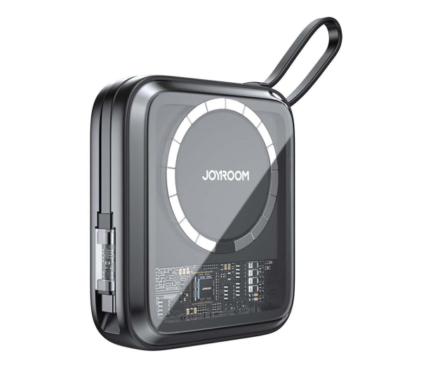 JoyRoom 10000mAh Icy Series 22,5W indukcyjny czarny - 1198850 - zdjęcie 2