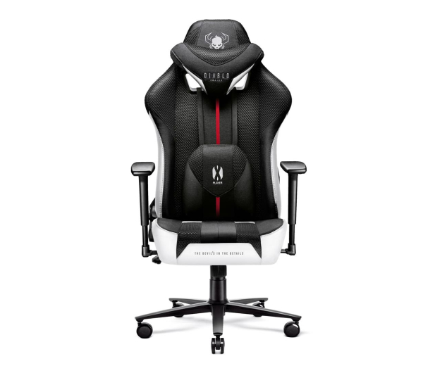 Diablo Chairs X-Player 2.0 Normal Size Biało-czarny - 1192274 - zdjęcie 2