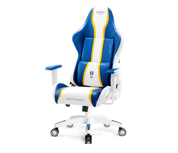 Diablo Chairs X-One 2.0 Normal Size Aqua Blue - 1192289 - zdjęcie 3