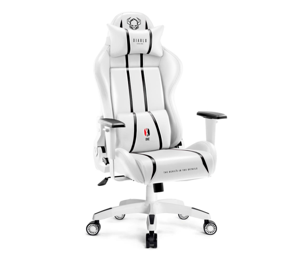 Diablo Chairs X-One 2.0 Normal Size Biało-czarny - 1192280 - zdjęcie