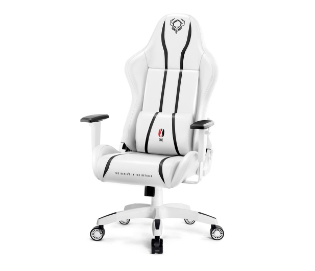 Diablo Chairs X-One 2.0 Normal Size Biało-czarny - 1192280 - zdjęcie 3
