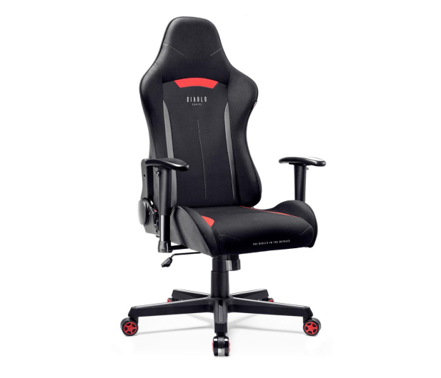 Diablo Chairs X-Starter Normal Size Czarno-czerwony - 1192304 - zdjęcie