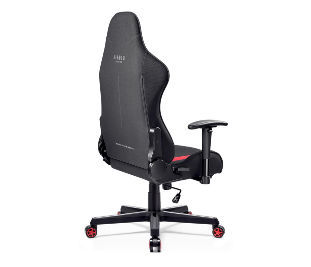 Diablo Chairs X-Starter Normal Size Czarno-czerwony - 1192304 - zdjęcie 3