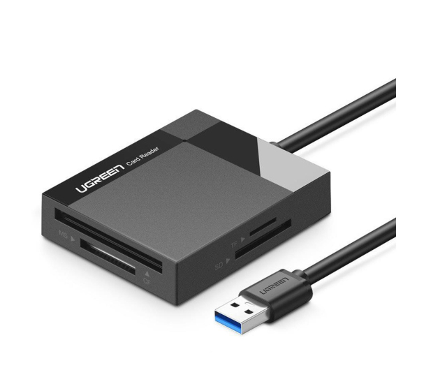 UGREEN Czytnik kart pamięci SD/ microSD / CF (USB 3.0) - 1200815 - zdjęcie