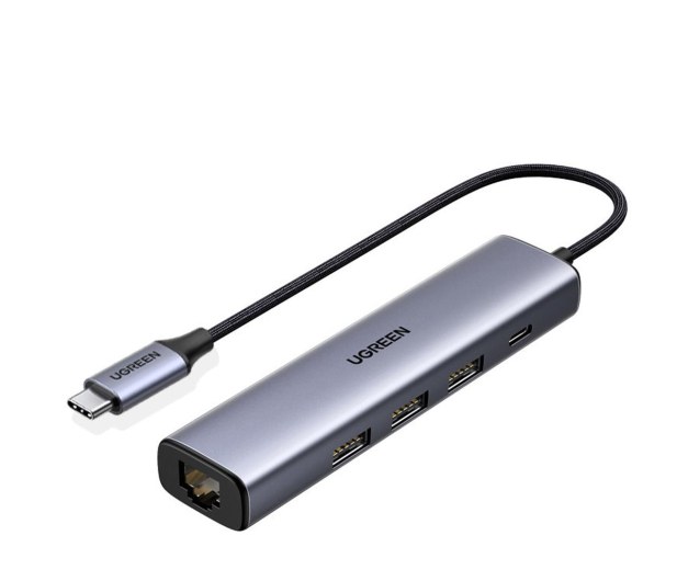 UGREEN USB-C - 3 x USB / Ethernet / USB-C PD - 1200848 - zdjęcie