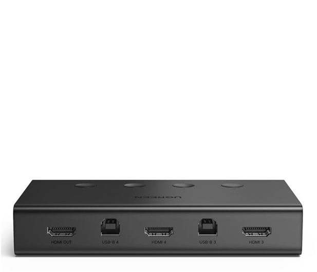 UGREEN Przełącznik KVM  4 x 1 HDMI / 4 x USB - 1200835 - zdjęcie 3
