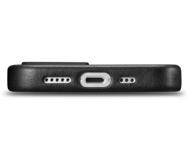 iCarer Leather case do iPhone 14 Plus (Magsafe) czarny - 1201060 - zdjęcie 5