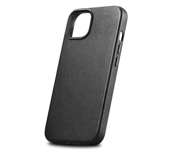 iCarer Leather case do iPhone 14 Plus (Magsafe) czarny - 1201060 - zdjęcie 3