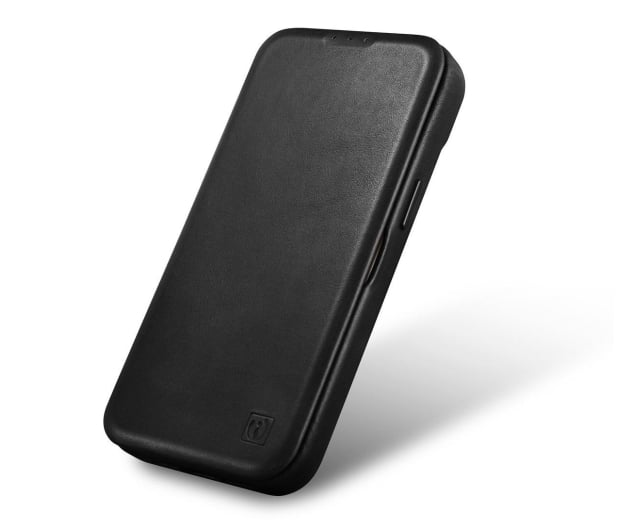 iCarer Premium Leather Folio Case Oil Wax do iPhone 14 Plus - 1201081 - zdjęcie 4
