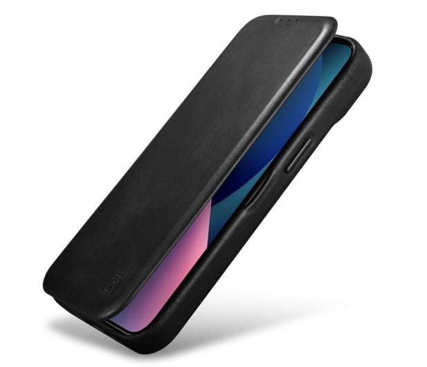 iCarer Premium Leather Folio Case Oil Wax do iPhone 14 Plus - 1201081 - zdjęcie 7