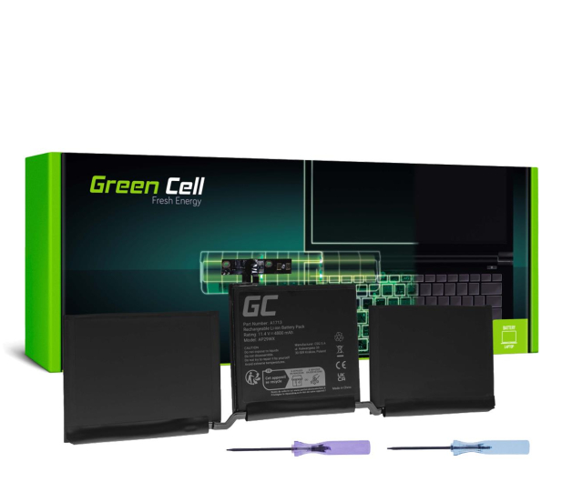 Green Cell A1713 do Apple MacBook Pro 13 A1708 - 1197184 - zdjęcie