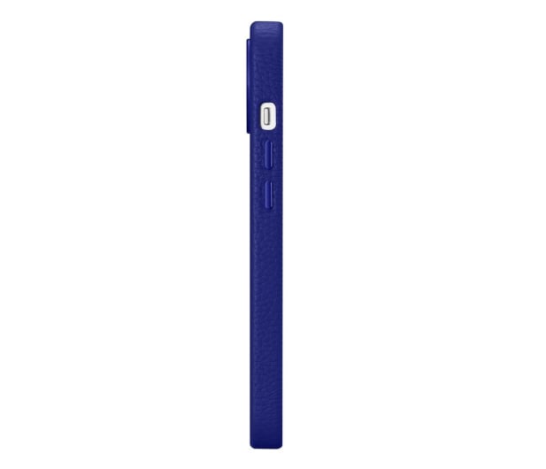 iCarer Litchi Leather Case do iPhone 14 Plus (MagSafe) granatowy - 1201098 - zdjęcie 4