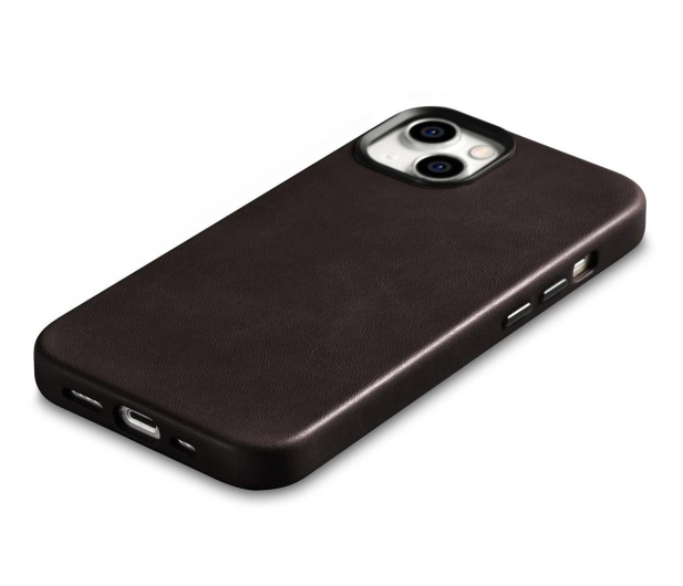 iCarer Premium Leather Case Oil Wax do iPhone 14 Plus (MagSafe) - 1201113 - zdjęcie 5