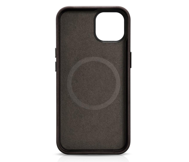 iCarer Premium Leather Case Oil Wax do iPhone 14 Plus (MagSafe) - 1201113 - zdjęcie 2